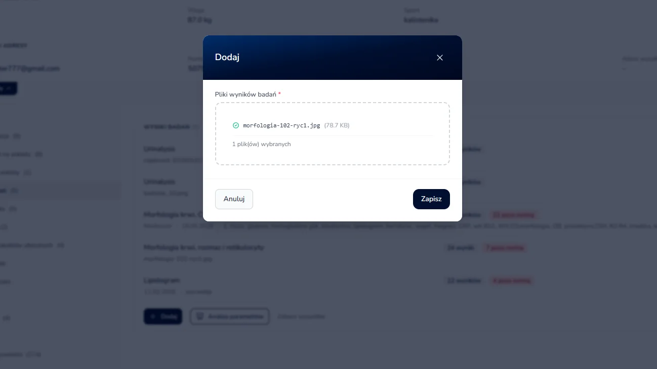 Place for an app screenshot